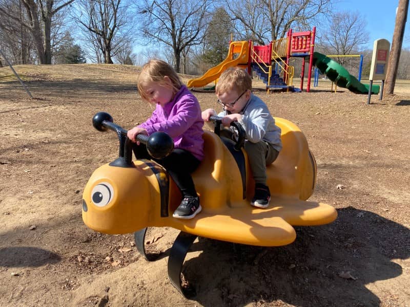 Fitzgerald Park Playground Kids Bee Jumper Trierweiler