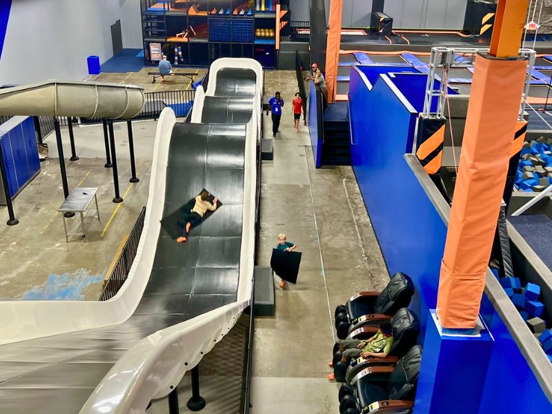 SkyZone Grand Rapids birds eye view