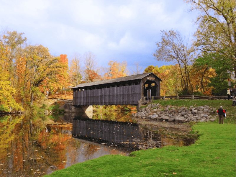 Fallasburg Park Covered Bridge