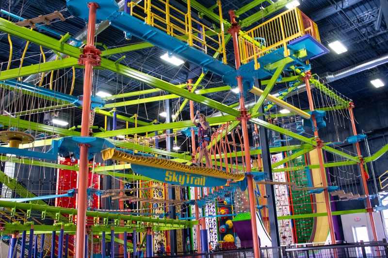 Bavarian Blast ropes course website