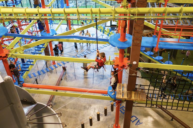 Bavarian blast ropes course website