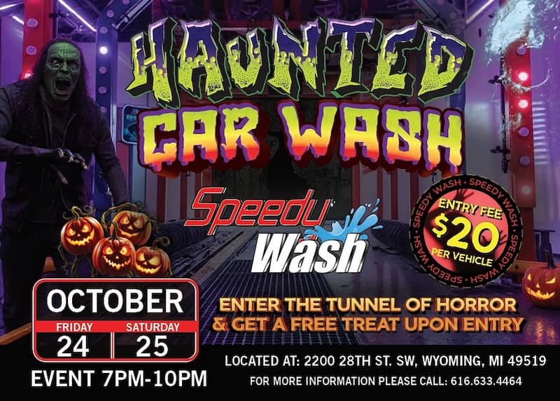 Haunted Car Wash Speedy Wash 2025