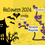Ultimate NE GR Halloween House Route: 16 Spooktacular Stops!