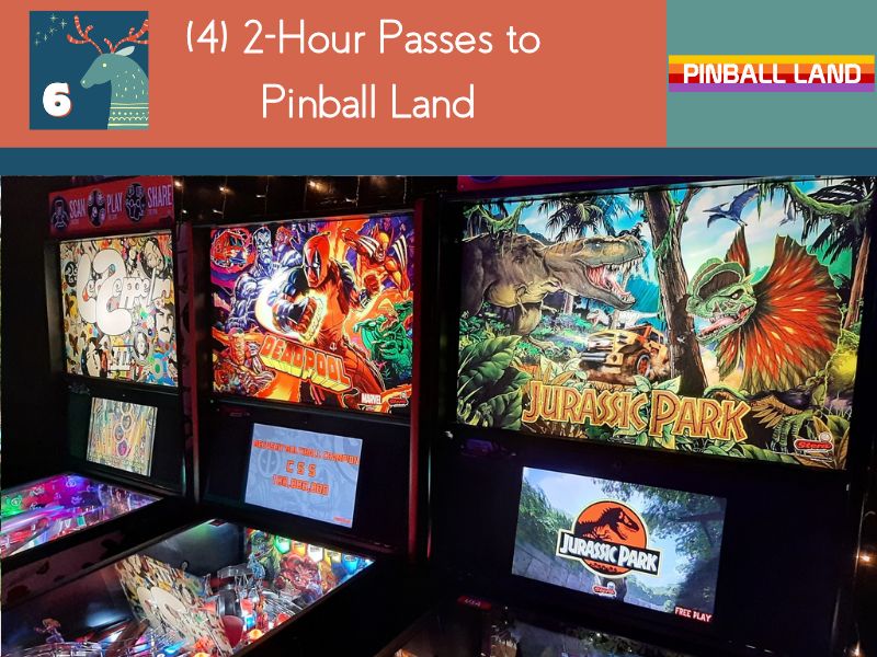 12 Days Giveaways 2024 Pinball Land