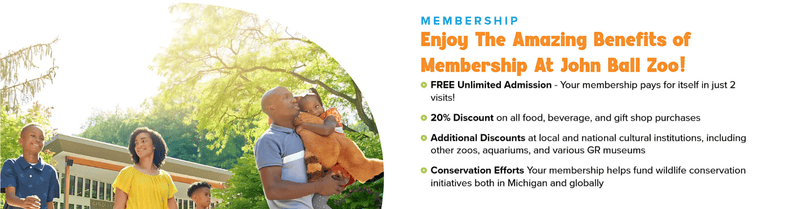 John Ball Zoo Memberships