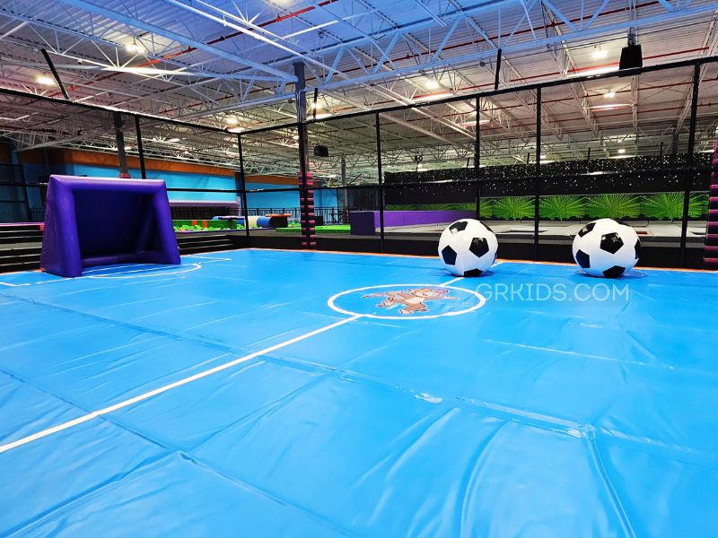 Soar n bounce rivertown mall giant soccer