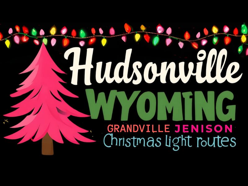 Grandville Hudsonville Christmas lights route 2024 updated