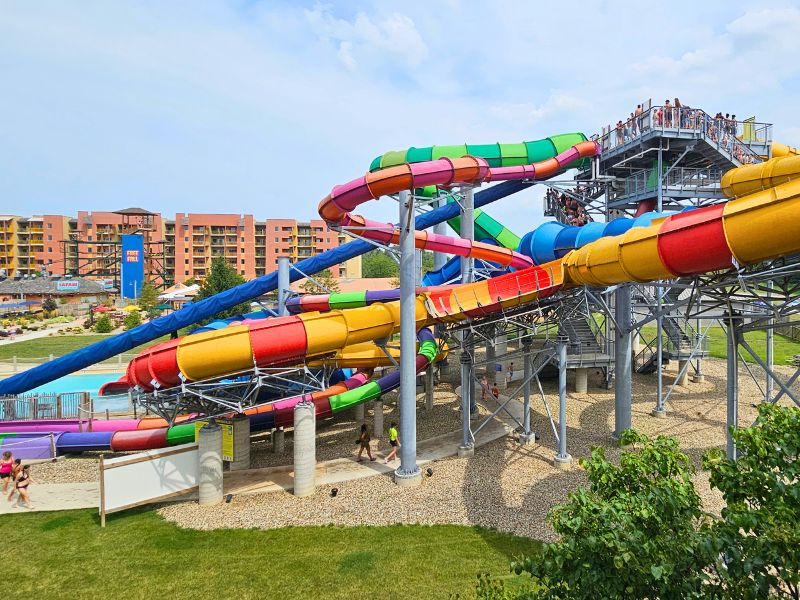 Kalahari Waterslides Landscape