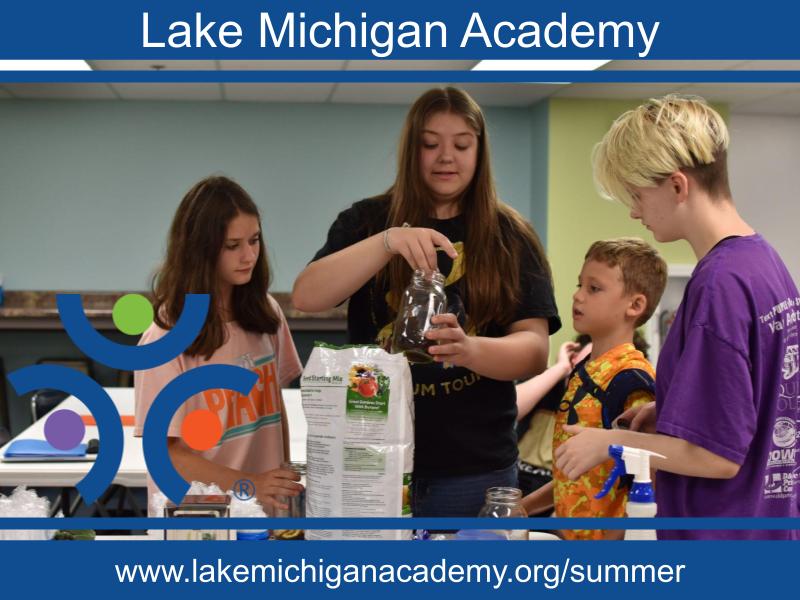 Lake Michigan Academy - Summer Camp 2025 - Kids Measuring Things