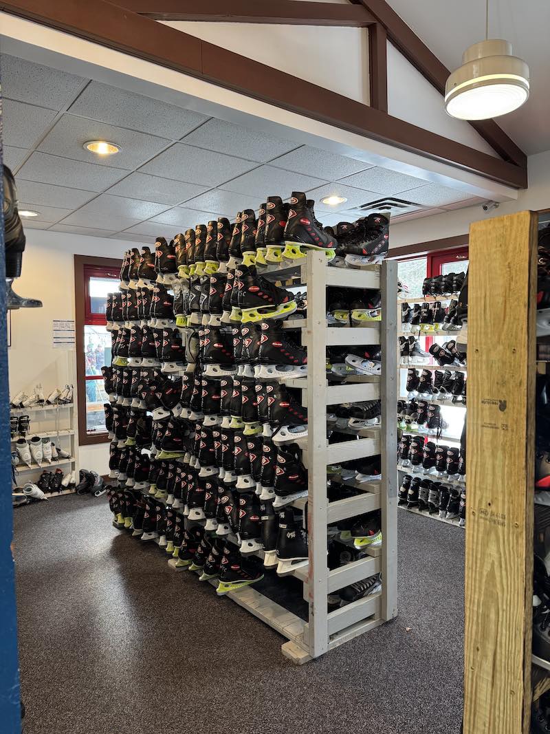 Muskegon sports park ice skates