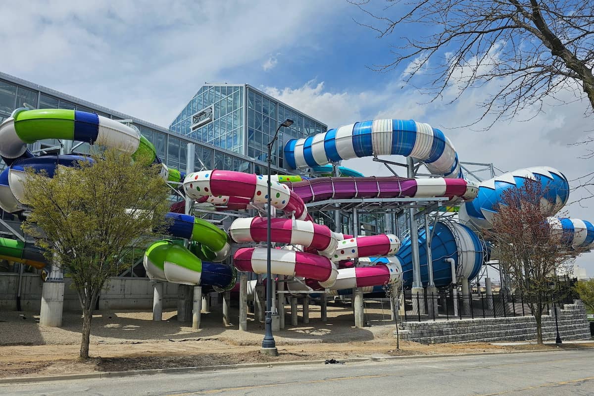 Bavarian Blast outdoor slides