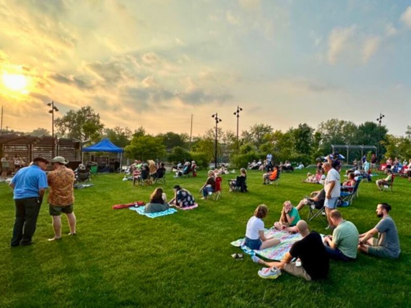 Promenade Park in Fort Wayne, IN