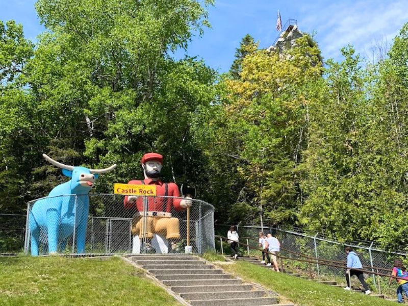 Castle Rock in St. Ignace, MI