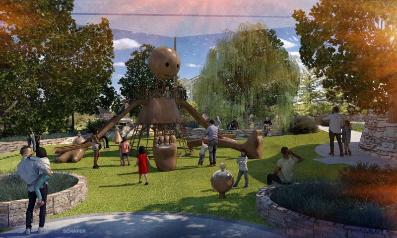 meijer gardens mural crawl TS 2026 children's garden rendering