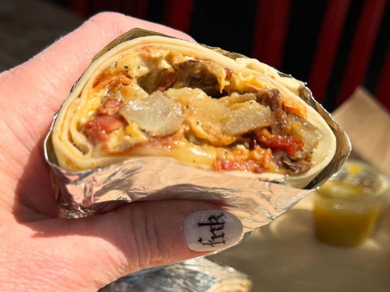 best mexican restaurants F'n K Tacos Rockford - Breakfast Burrito - FB