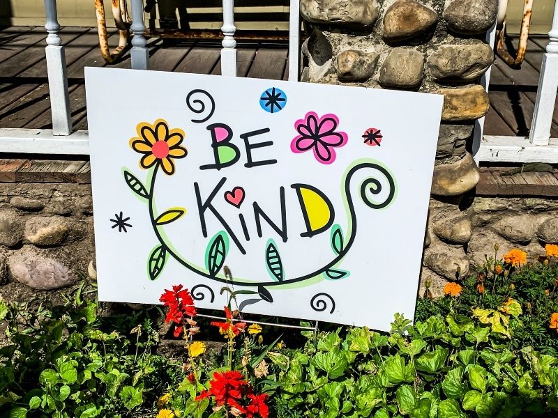 Be Kind Sign
