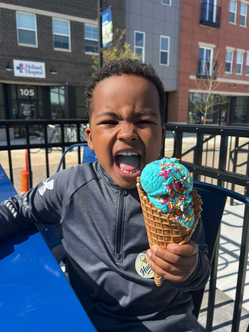 Huddys Fb Kid Ice Cream Cone