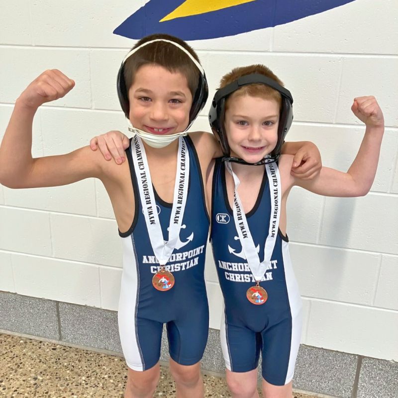 AnchorPoint christian school boy wrestlers