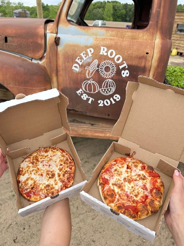 Deep Roots Produce 2025 pizza