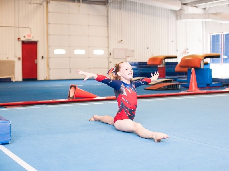 Gymnastics Guide Girl Gymnast Floor Routine Canva Ssj414 From Getty Images Signature
