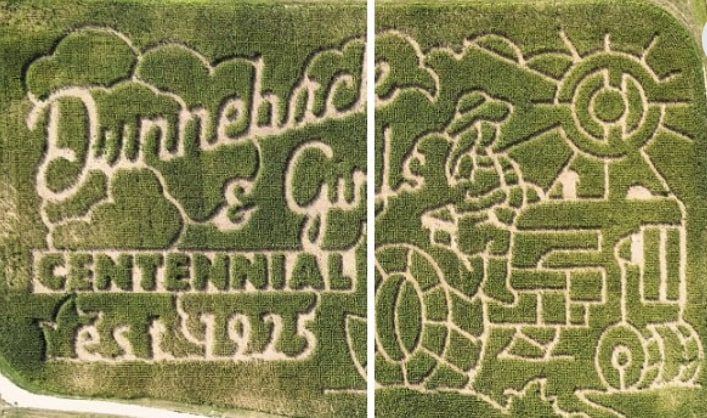 Ed Dunneback 2025 corn maze
