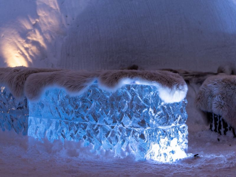 Iglu, the new Snow Fort Bar at Boyne Mountain Resort