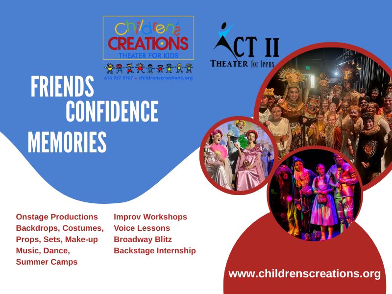 Children's Creations Theater - GR Summer Camp 2026 - Feat Img