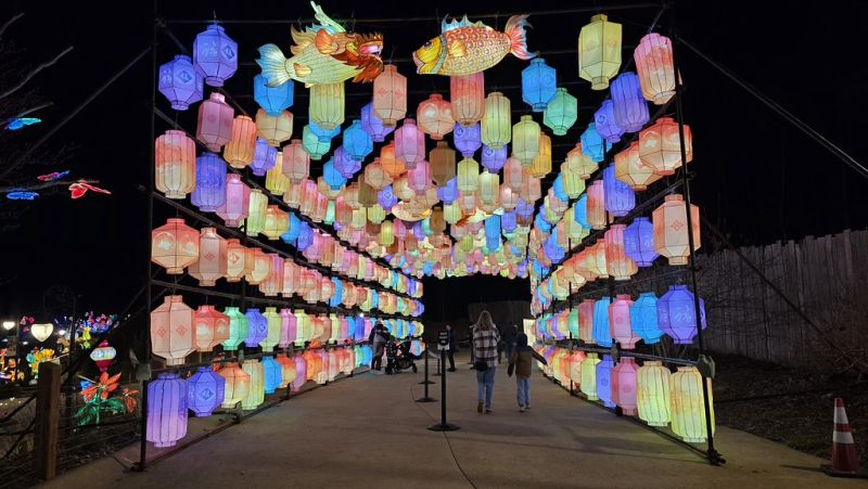 Lantern Fest 2025 smugmug Walkway