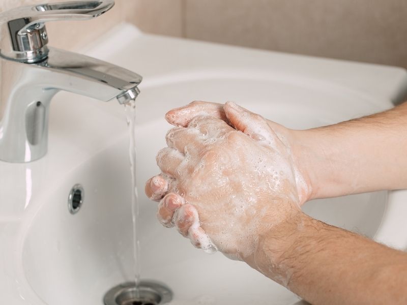 pinworms treatment washing hands 