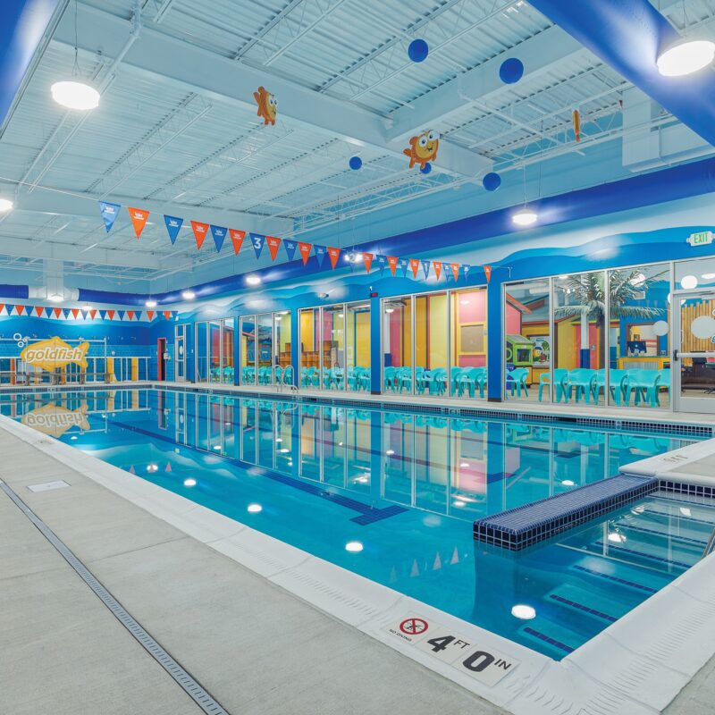 Gpldfish Swim School Grandville Pool Overview