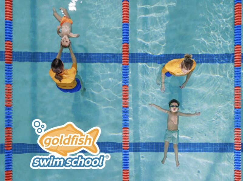 Goldfish Swim School Float Method W Logo
