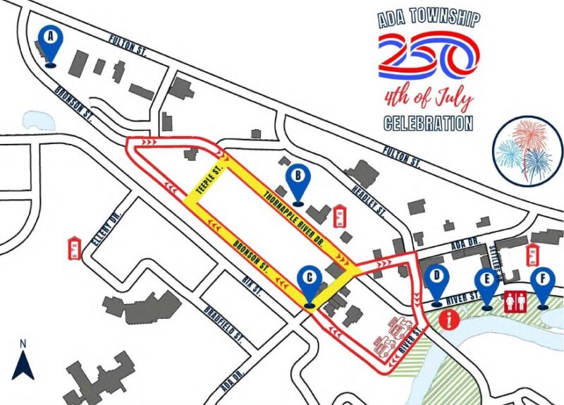 Ada 4th Of July 2026 Route Map