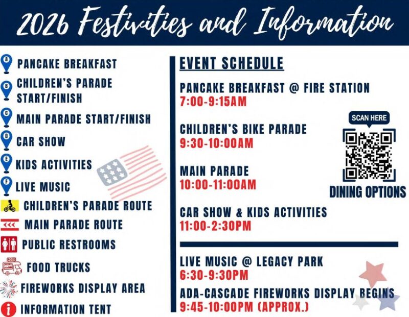 Ada 4th Of July 2026 Details