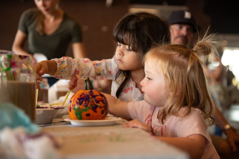 Holland Fall Fest Kids Pumpkin Painting FB