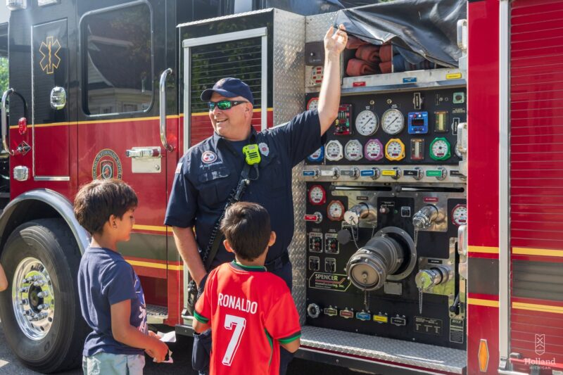 Holland Fall Fest Fire Truck FB